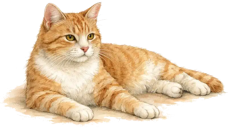 Vorsorge & Gesundheitschecks - Katze liegt