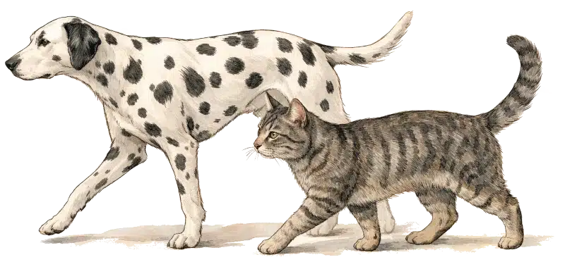 Team - Hund und Katze